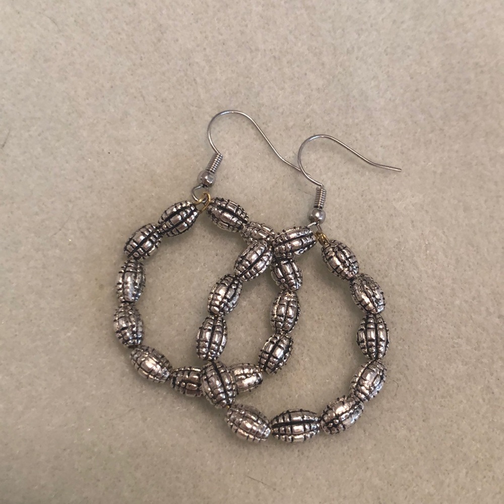 Rad! Cool hoops made out of charms